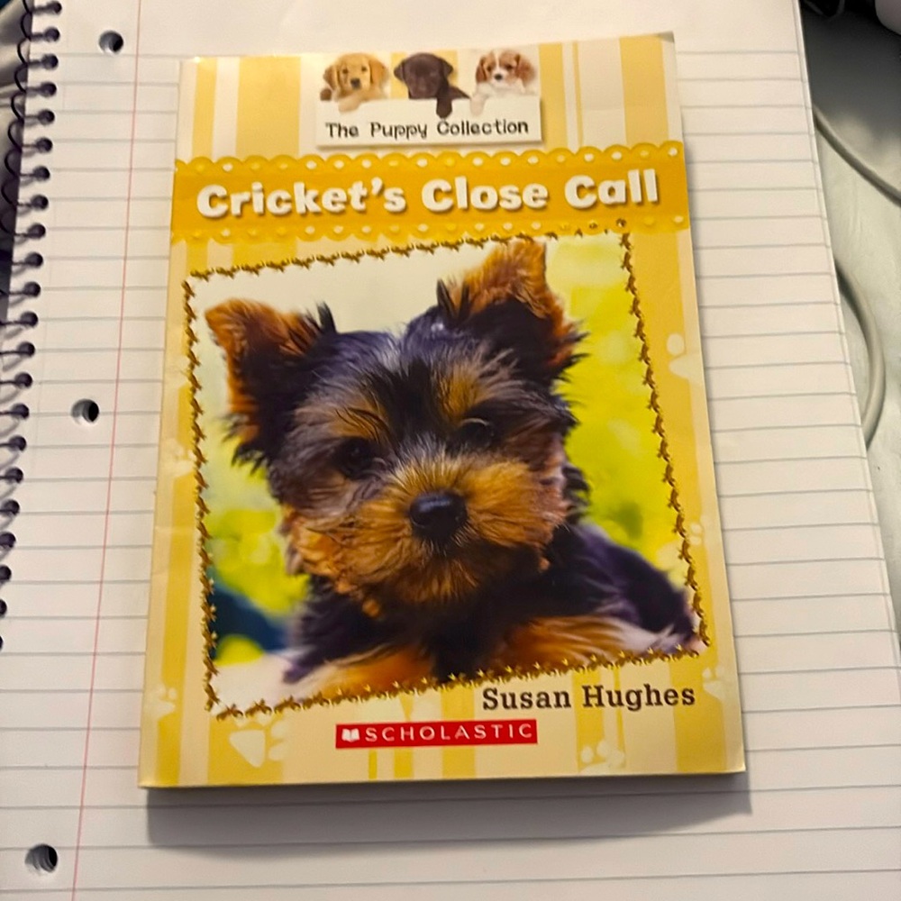 The Puppy Collection Cricket’s Close Call by Susan Hughes
